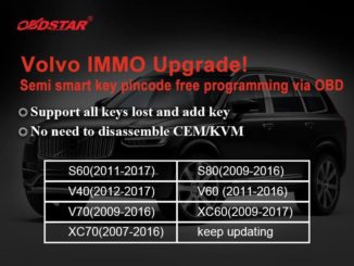 OBDSTAR X300 DP/X300 Pro3 Upgrade Announcement on April 