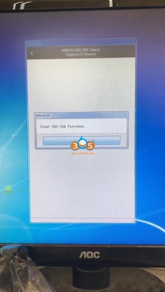 
			How to Clear BMW E Series 6HP EGS ISN with Yanhua ACDP on Bench?		