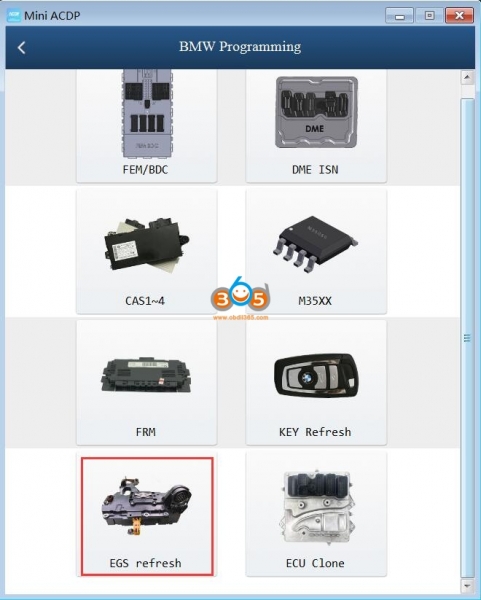 
			How to Clear BMW E Series 6HP EGS ISN with Yanhua ACDP on Bench?		