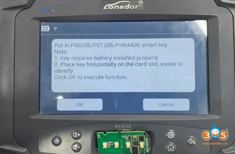 
			How to Change Lonsdor 0440 Smart Key Frequency with K518?		