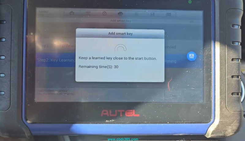 Autel IM508 Adds 2024 Highlander Smart Key via Xhorse XM38