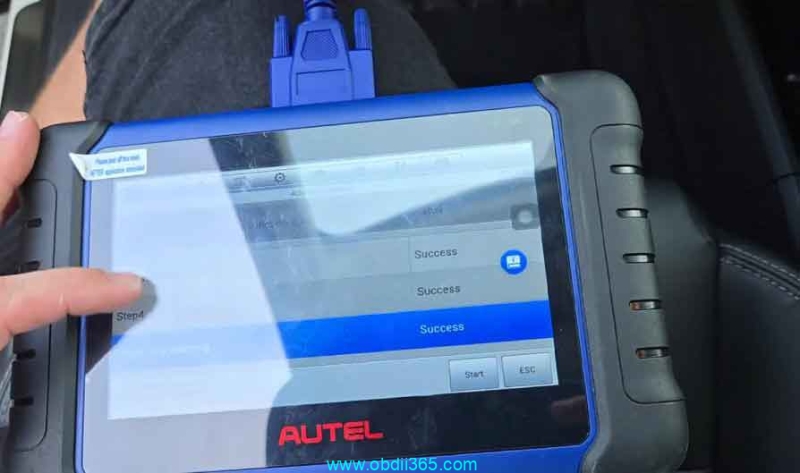 Autel IM508 Program 2023 Nissan Rogue Smart Key with 40 PIN Cable