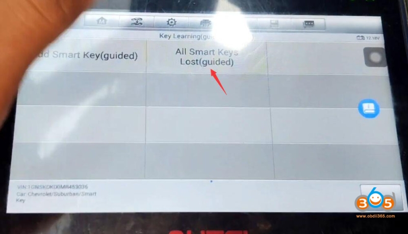 Autel IM508 Program GM 2021-2024 All Smart Keys Lost Guide