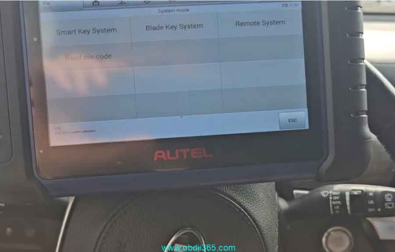 Autel IM508 Read 2021 Kia Telluride PIN Code and Add Key