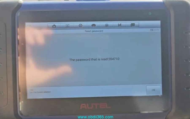 Autel IM508 Read 2021 Kia Telluride PIN Code and Add Key