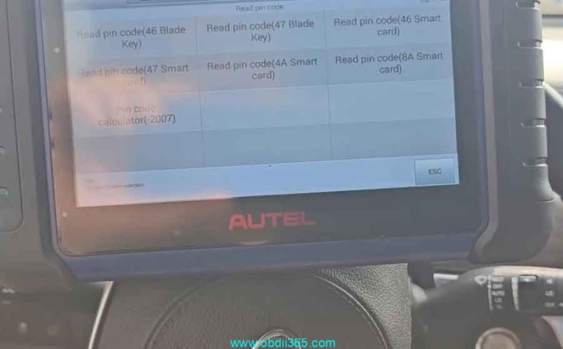 Autel IM508 Read 2021 Kia Telluride PIN Code and Add Key