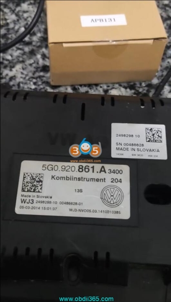 Autel IM508 XP400 Read VAG MQB JC RH850 with APB131