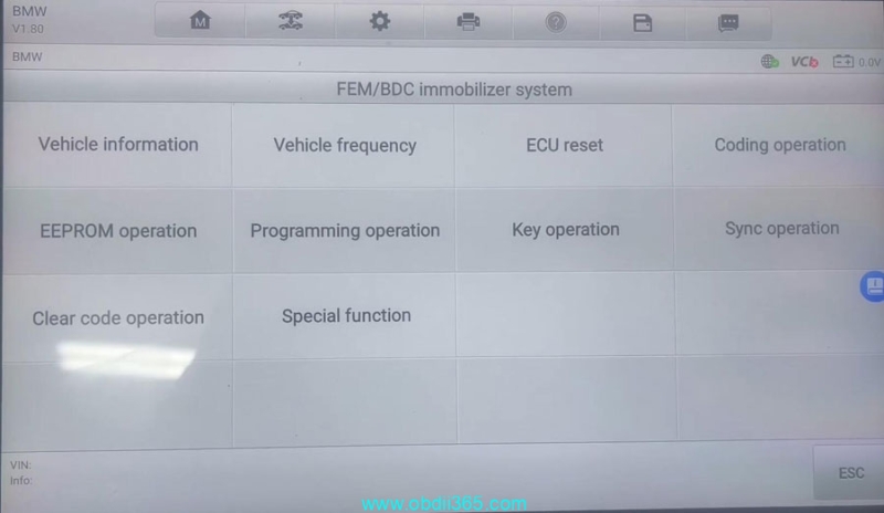 Autel IM608 BMW FEM Programming Failed, Restore EEPROM Data Solution