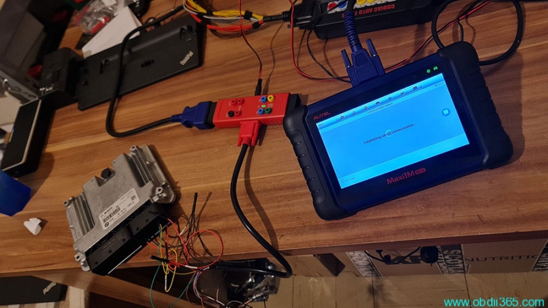 Autel IM608 Failed to Read BMW EDC17C50 ISN Solution