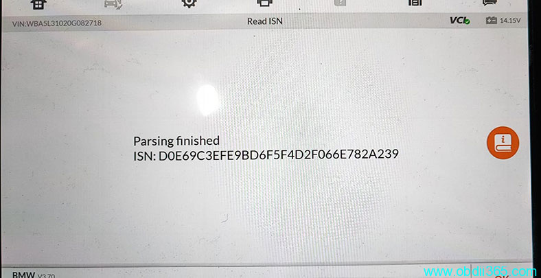 Autel IM608 Failed to Read BMW EDC17C50 ISN Solution