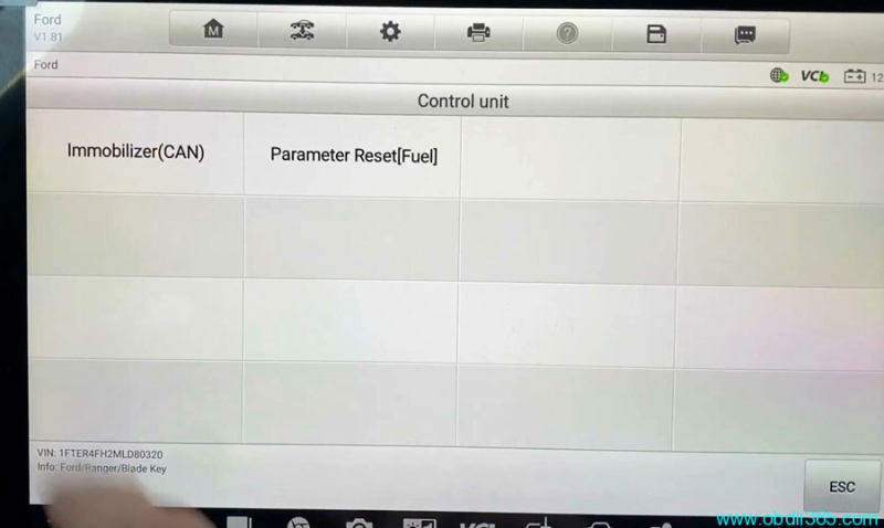 Autel IM608 II Program 2021 Ford Range All Blade Keys Lost (Active Alarm)