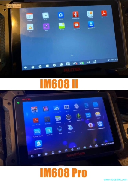 Autel IM608 Pro II vs IM608 Pro