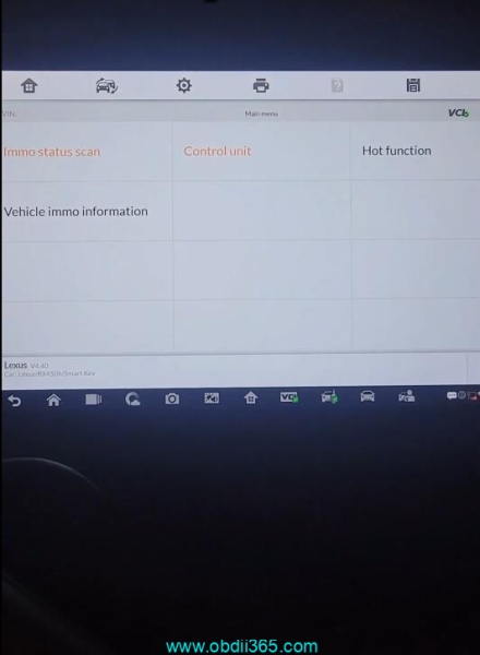 Autel IM608 Program 2021 Lexus RX450h All Keys Lost via OBD
