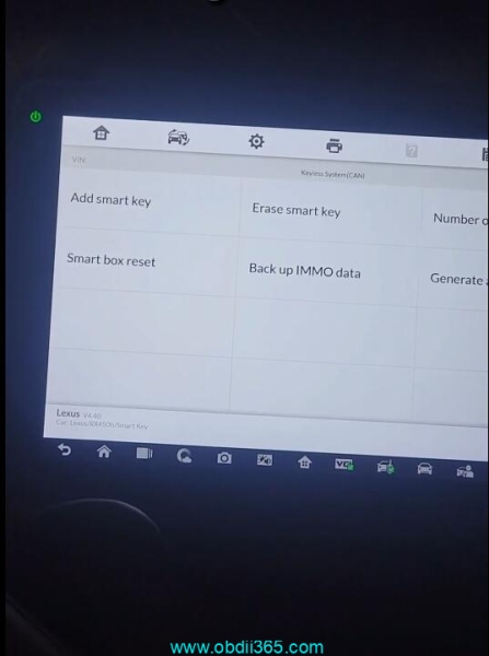 Autel IM608 Program 2021 Lexus RX450h All Keys Lost via OBD