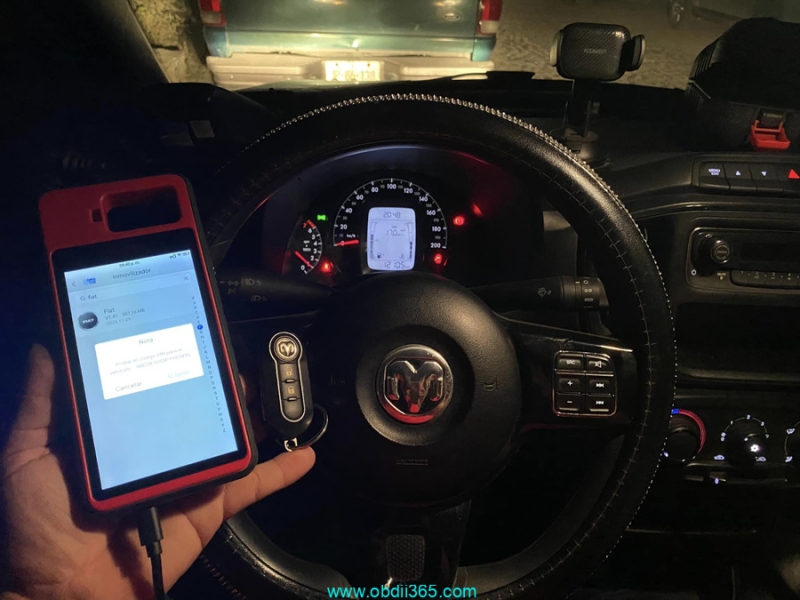 Autel KM100 Adds Dodge RAM 700 2023 Key via OBD