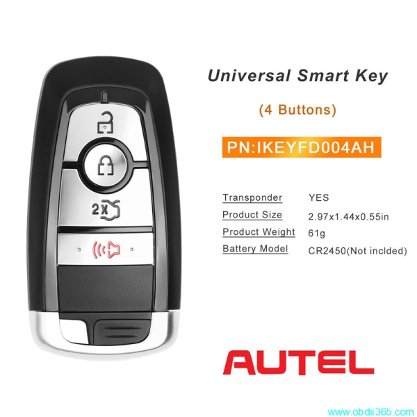 Autel KM100 Ford “Universal Key Frequency is Not Supported” Solution