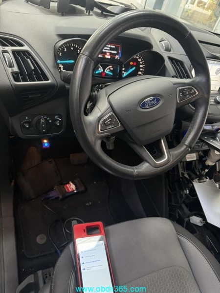 Autel KM100 Progam Ford Kuga 2018 All Keys Lost with Active Alarm