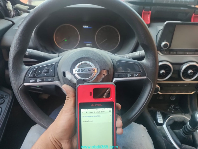 Autel KM100 Program Nissan Sentra 2022 Smart Key