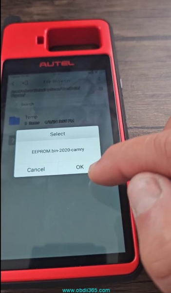 Autel KM100 Program Toyota Camry 2020 All Keys Lost without PIN