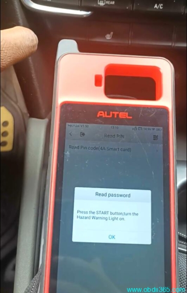 Autel KM100 Read Hyundai Santa FE 2020 PIN Code