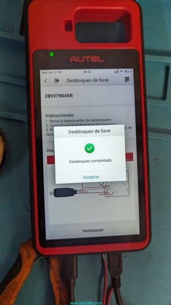 Autel KM100 Unlock Renault Koleos Remote PCF7952A