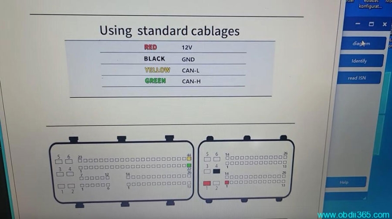 CGDI BMW Read BMW E90 ISN and Replace CAS3 Module