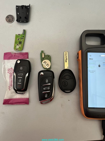 Failed to Clone Mini Cooper 2002 Remote with Xhorse Key?