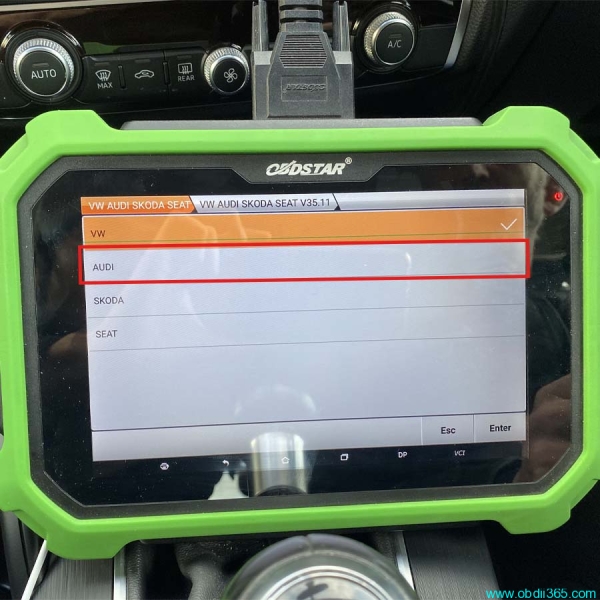 How to Add 2013 Audi A3 MQB Key with OBDSTAR X300 DP Plus?