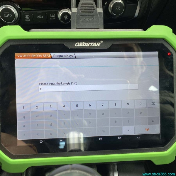 How to Add 2013 Audi A3 MQB Key with OBDSTAR X300 DP Plus?