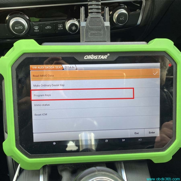 How to Add 2013 Audi A3 MQB Key with OBDSTAR X300 DP Plus?