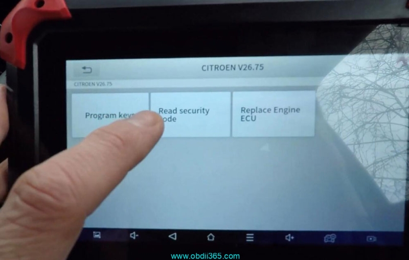 How to Add 2016 Citroen C4 Key Fob with Xtool D7/D8