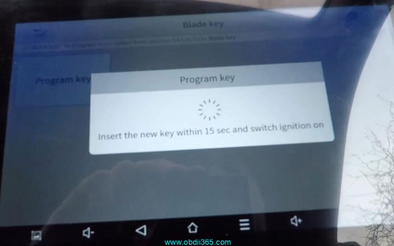 How to Add 2016 Citroen C4 Key Fob with Xtool D7/D8