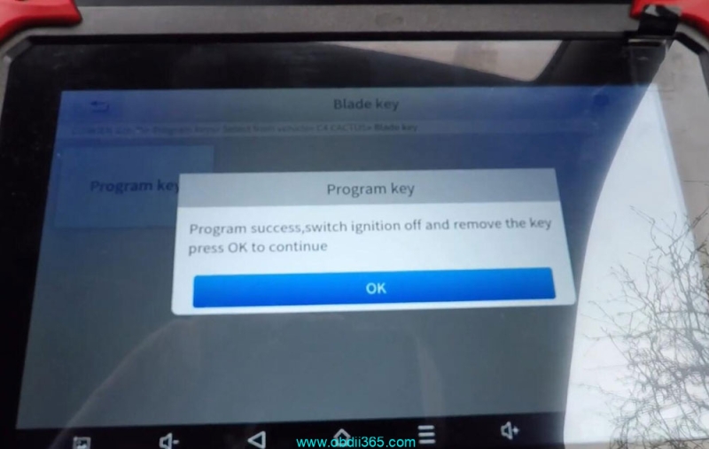 How to Add 2016 Citroen C4 Key Fob with Xtool D7/D8