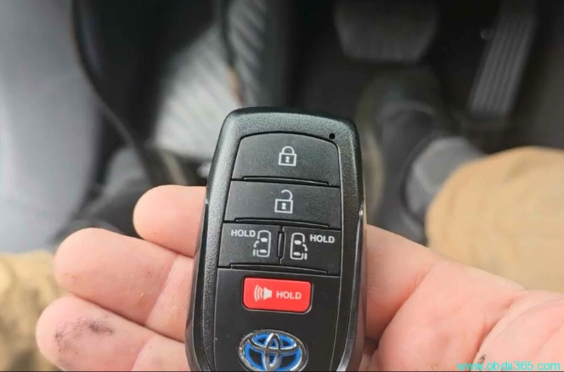 How to Add 2023 Toyota Sienna 8A-BA Proximity with Autel IM508