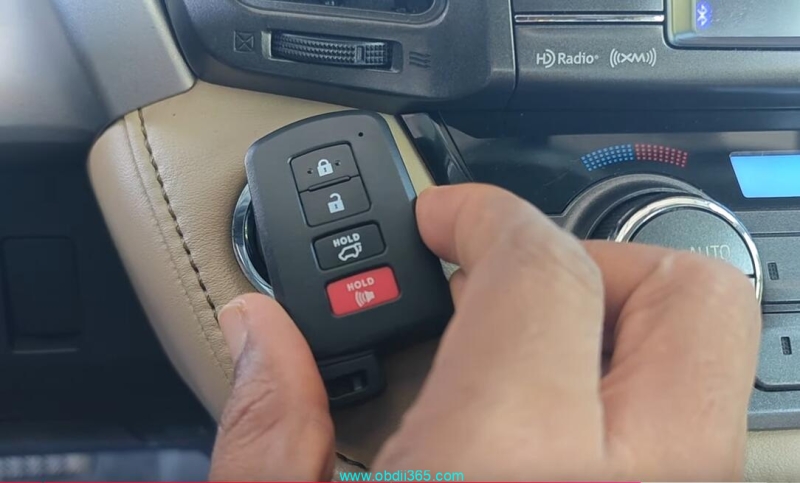 How to Add Toyota RAV4 2013-2018 Smart Key with Launch X431 Pro Elite?