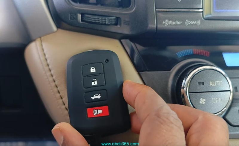 How to Add Toyota RAV4 2013-2018 Smart Key with Launch X431 Pro Elite?