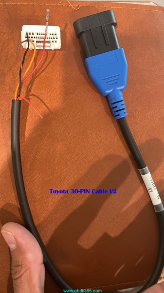 How to Modify OBDSTAR Toyota 30 PIN Cable V2 to Work with Autel?