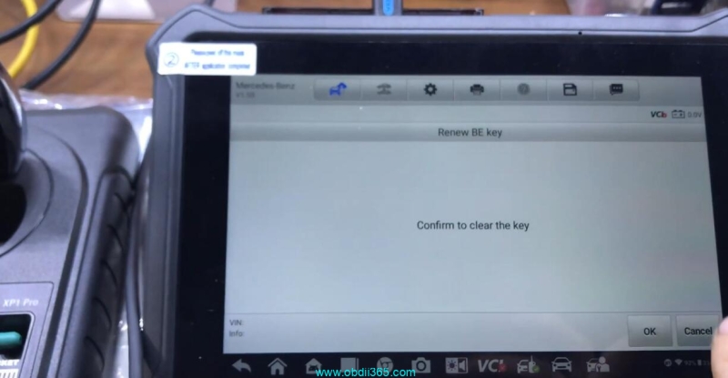 How to Renew Benz BE Key with OTOFIX IM1?