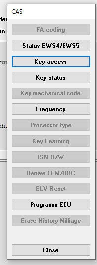 How to Reset the Mileage of A BMW F series FEM?