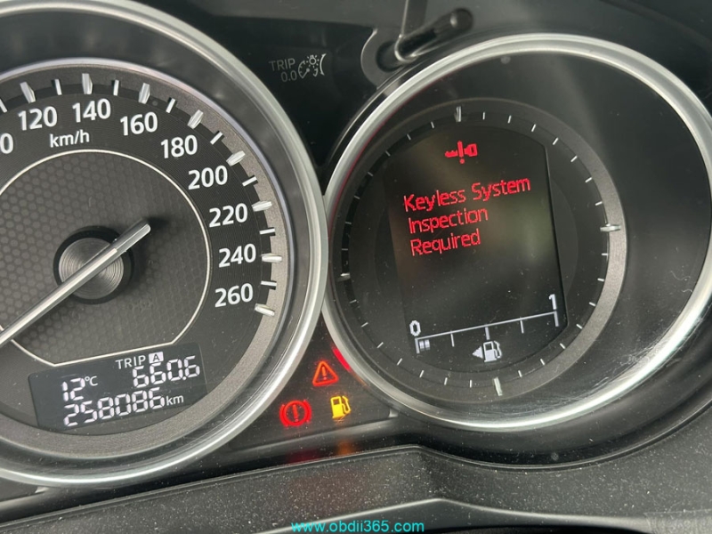 How to Solve Mazda ‘Keyless System Inspection Required’ Error?