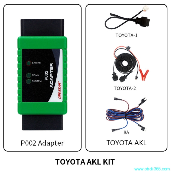 How to Tell Different OBDSTAR Toyota Cables?