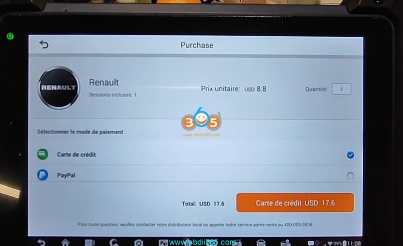 How to Unlock Renault SGW Gateway with Autel IM608 II?