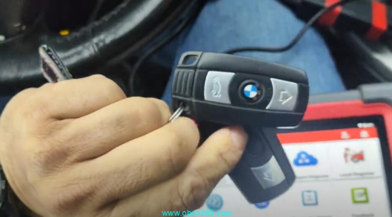 Launch X431 IMMO Plus Adds BMW CAS3+ Key via OBD