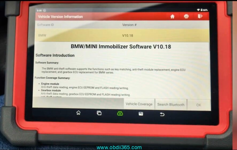 Launch X431 IMMO Plus Adds BMW CAS3+ Key via OBD