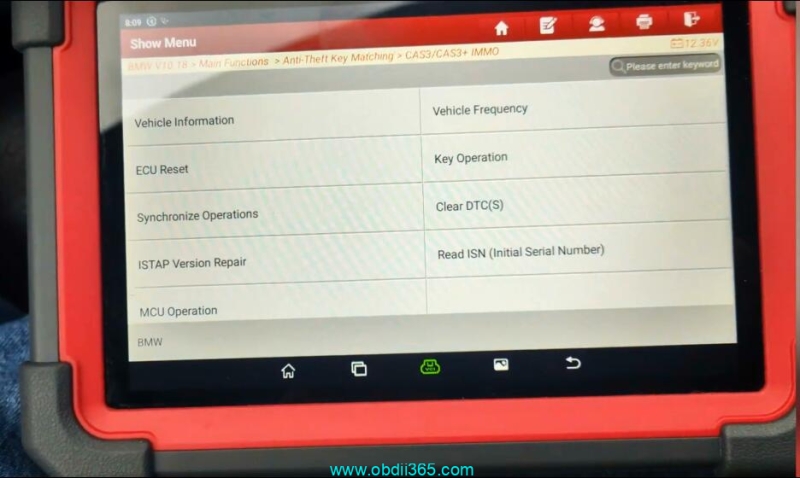 Launch X431 IMMO Plus Adds BMW CAS3+ Key via OBD