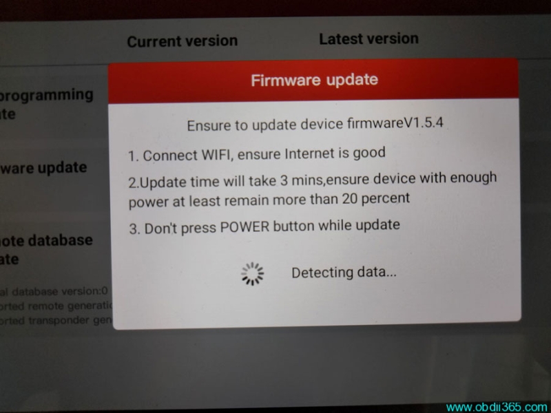 Launch X431 IMMO Plus Won’t Update New Key Programmer?