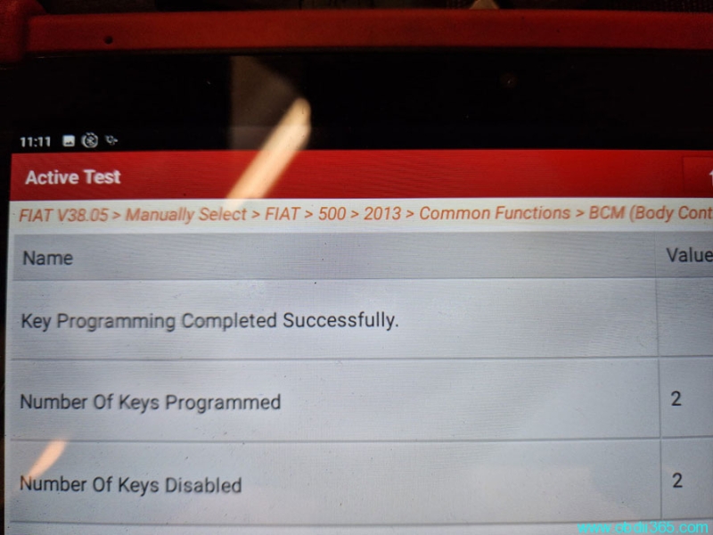 Launch X431 Program Ford Ka 2013 All Keys Lost