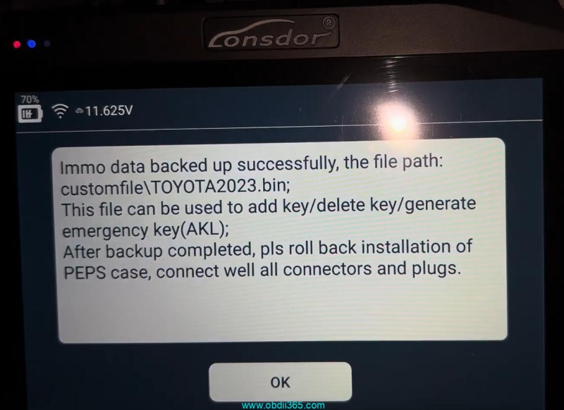 Londsor K518 Pro Program Land Cruiser 2022-2024 All Smart Keys Lost with FP30 Cable