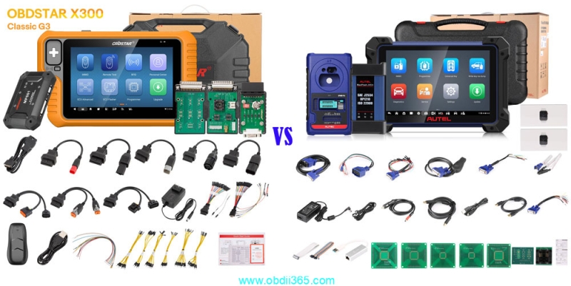 OBDSTAR G3 vs Autel IM608