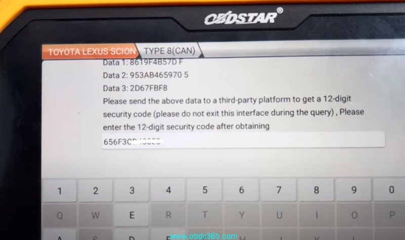 OBDSTAR X300 DP Plus Adds 2024 Toyota Crown Smart Key